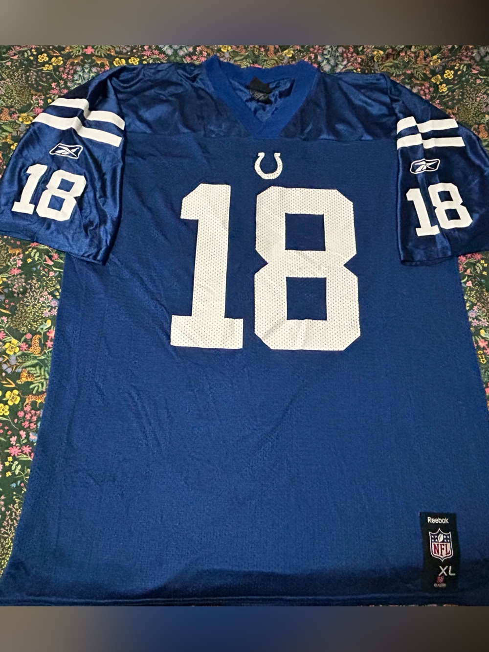 Reebok Navy Blue NFL Jersey Panel